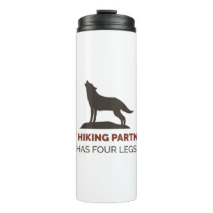Mijn wandelpartner heeft vier poten thermosbeker