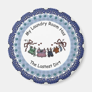 Mijn wasruimte heeft de nieuwste vuilmagneet magneet