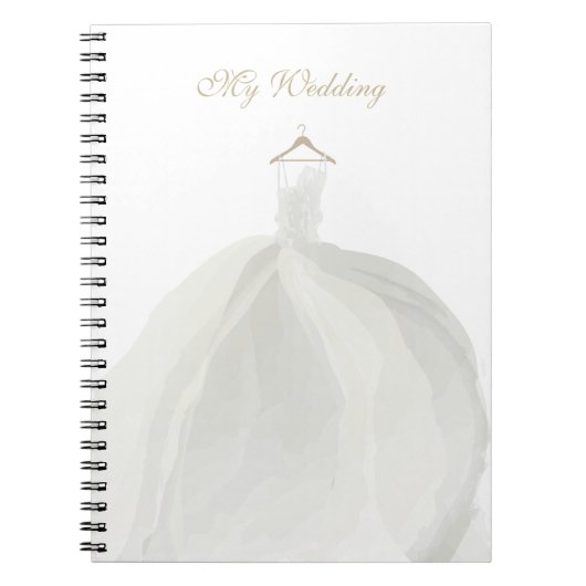 Mijn Wedding Notes ı notebook Notitieboek (Voorkant)