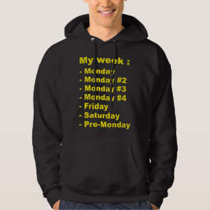Mijn week hoodie