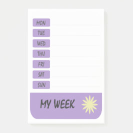 Mijn week later post-it® notes