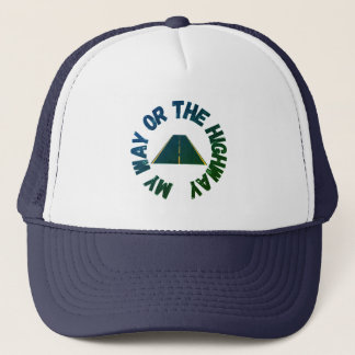 "Mijn weg of de weg" Trucker Hat Pet
