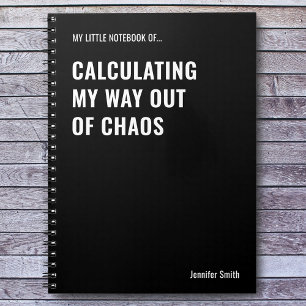 Mijn weg uit de chaos berekenen Kantoor Notitieboek