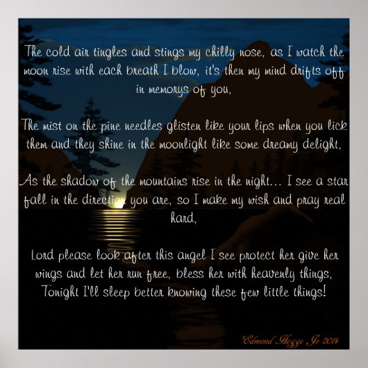 Mijn wens poster (Voorkant)