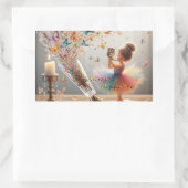 Mijn Wens Rechthoekige Stickers (Tas)