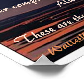 Mijn wens voor jou... Mijn zoon Poster (Hoek)