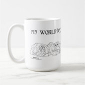 Mijn Wereld Heeft Meer Pekingees Nodig Koffiemok (Links)