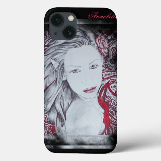 Mijn wereld met Mist Lijst (aanpasbaar) Case-Mate iPhone Case (Achterkant)