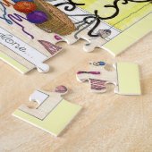 Mijn werk hier is Gereed Puzzle Legpuzzel (Zijkant)