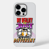 MIJN WERKELIJKHEID IS GEWOON ANDERS! Case-Mate iPhone CASE (Achterkant)