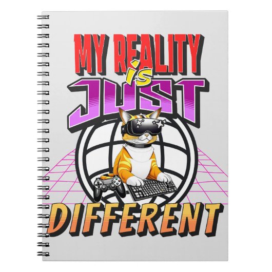 MIJN WERKELIJKHEID IS GEWOON ANDERS! NOTITIEBOEK (Voorkant)