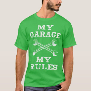 Mijn werkplaats Mijn regels Mechanische Reparatiew T-shirt