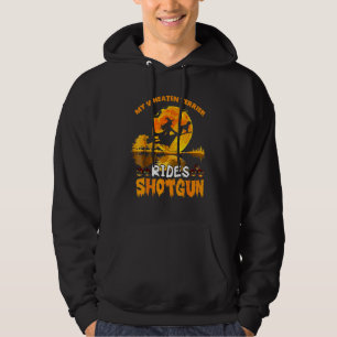 Mijn Wheaten Terrier-hond rijdt met Schotse heks H Hoodie