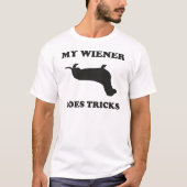 Mijn Wiener doet Tricks T-shirt (Voorkant)