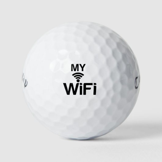 MIJN WIFI COUPLE GOLFBALLEN (Voorkant)