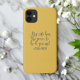 Mijn WiFi heeft kracht Jezus Christus Fun iPhone 11 Hoesje