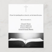 Mijn WiFi heeft kracht Jezus Christus Fun Flyer (Achterkant)