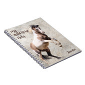 Mijn wilde paard Notities Notitieboek (Rechterzijde)