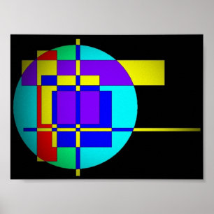 mijn willekeurige kunst poster