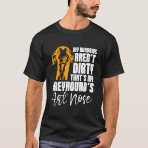 Mijn Windows is geen Greyhound Pet Owner Greyhound T-shirt