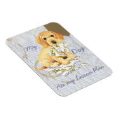 Mijn Wirehaire Dachshund Ate mijn Lesson Plan Magneet (Rechterzijde)