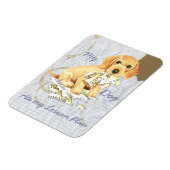 Mijn Wirehaire Dachshund Ate mijn Lesson Plan Magneet (Linkerzijde)