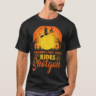 Mijn Wirehaired Pointing Griffon-hond rijdt schot T-shirt