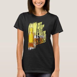 Mijn Wissellijstbier Wijn 2021 - Grafische lijst v T-shirt