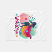 Mijn WonderMum Fleece Deken (Voorkant (Horizontaal))