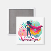 Mijn WonderMum Magneet (Voorkant / Achterkant)