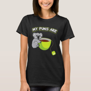 Mijn woordgrapjes zijn Koala-thee T-shirt T- Schat