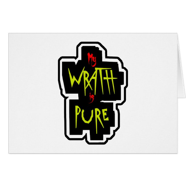 Mijn WRATH is PURE (Voorkant Horizontaal)