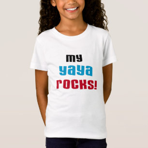 Mijn Yaya Rocks T shirten en geschenken T-shirt