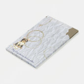 Mijn Yorkie Ate mijn Lesson Plan Post-it® Notes (Schuin)