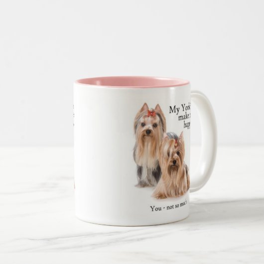 Mijn Yorkies Mok (Voorkant rechts)