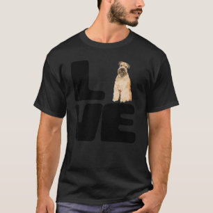 Mijn Zachte Gecoate Wheaten Terrier Hond Liefhebbe T-shirt