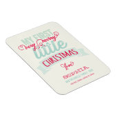 Mijn zeer prettige kerstkerst Baby 1 kerst Magneet (Rechterzijde)