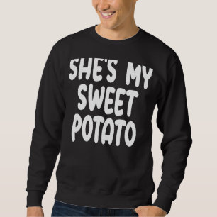 Mijn zoete aardappel I Yam Matching Couples Bedank Trui