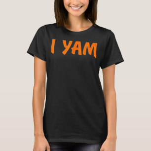 Mijn zoete aardappel I Yam stelt paren Thanksgivin T-shirt