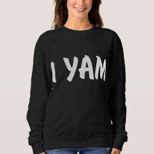 Mijn zoete aardappel I Yam stelt paren Thanksgivin Trui