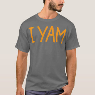 Mijn zoete aardappel ja ik ben t-shirt