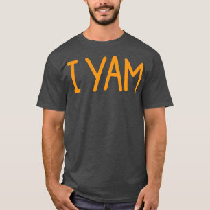 Mijn zoete aardappel ja ik ben t-shirt
