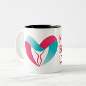 Mijn zoete Lover Tweekleurige Koffiemok (Voorkant links)