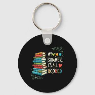 Mijn Zomer Is Volgeboekt Stapel Boeken Sleutelhanger