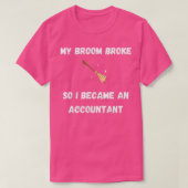 Mijn zoombroekje zodat ik een accountant werd t-shirt (Design voorkant)