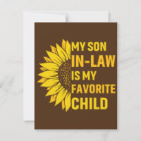 Mijn zoon in de wet is mijn favoriete kind