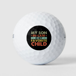 Mijn zoon in de wet is mijn favoriete kinderfamili golfballen