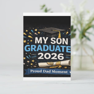 Mijn zoon is afgestudeerd in 2026 informatiekaartje