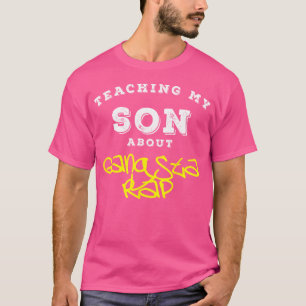 Mijn zoon leren over Gangsta Rap CM T-shirt