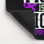 Mijn zoon vecht is mijn vechtend Epilepsy Bewustma Muismat (Hoek)